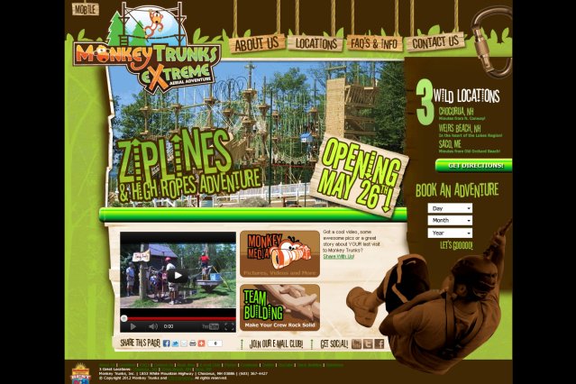 Monkeytrunks - Ziplines and High Ropes Adventure