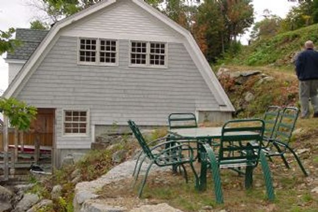 View of our spacious boathouse.