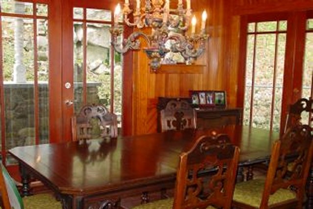 Our beautiful and spacious dining room.