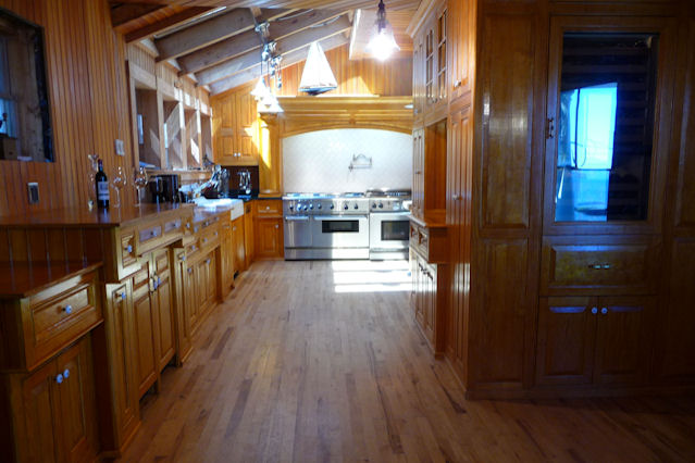 View of our beautiful and spacious kitchen.