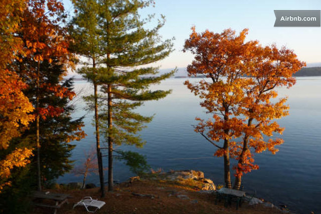 Another view of the lake from the house.